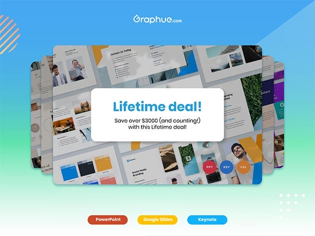 Graphue - PowerPoint, Google Slides, & Apple Keynote Templates Lifetime ...